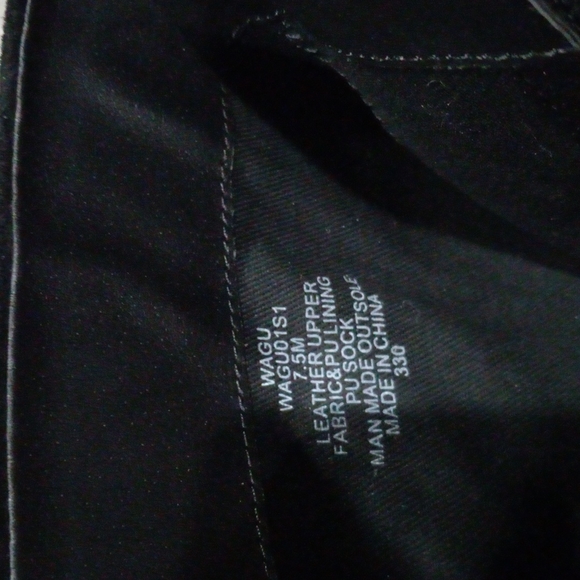 Black Suede Steve Madden Crystal Ankle Bootie - Picture 5 of 8